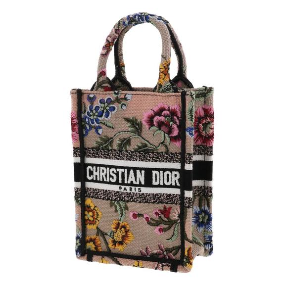 Dior Bag Shoulder Tote Ivory Book Mini - Picture 1 of 7